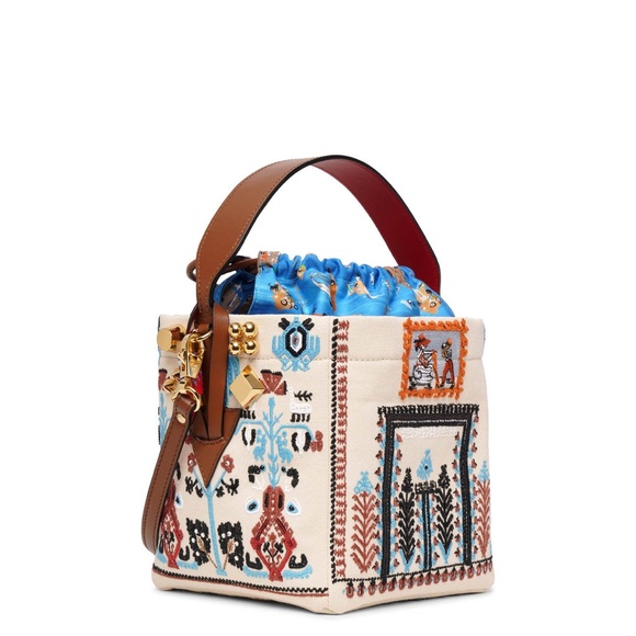Christian Louboutin Greekaba Mini Bucket Tote Bag - Picture 2 of 14